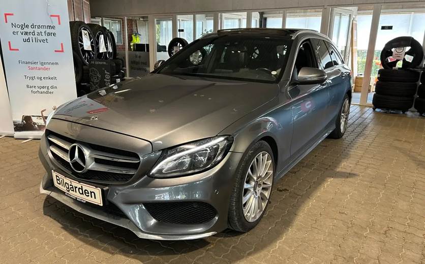 Mercedes C220 d 2,2 AMG Line stc. aut.