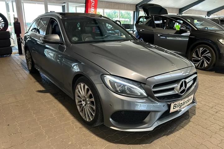 Sort Mercedes C220 d fra 2018