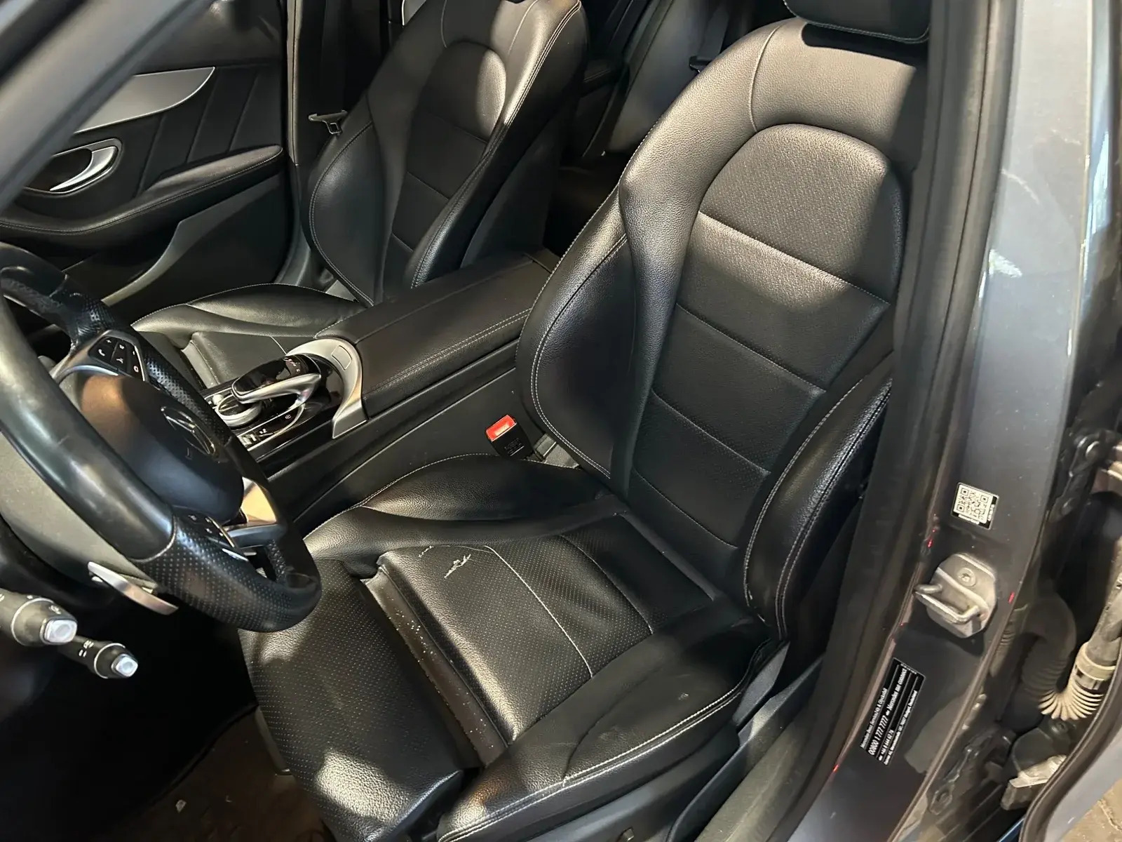 Sort Mercedes C220 d fra 2018