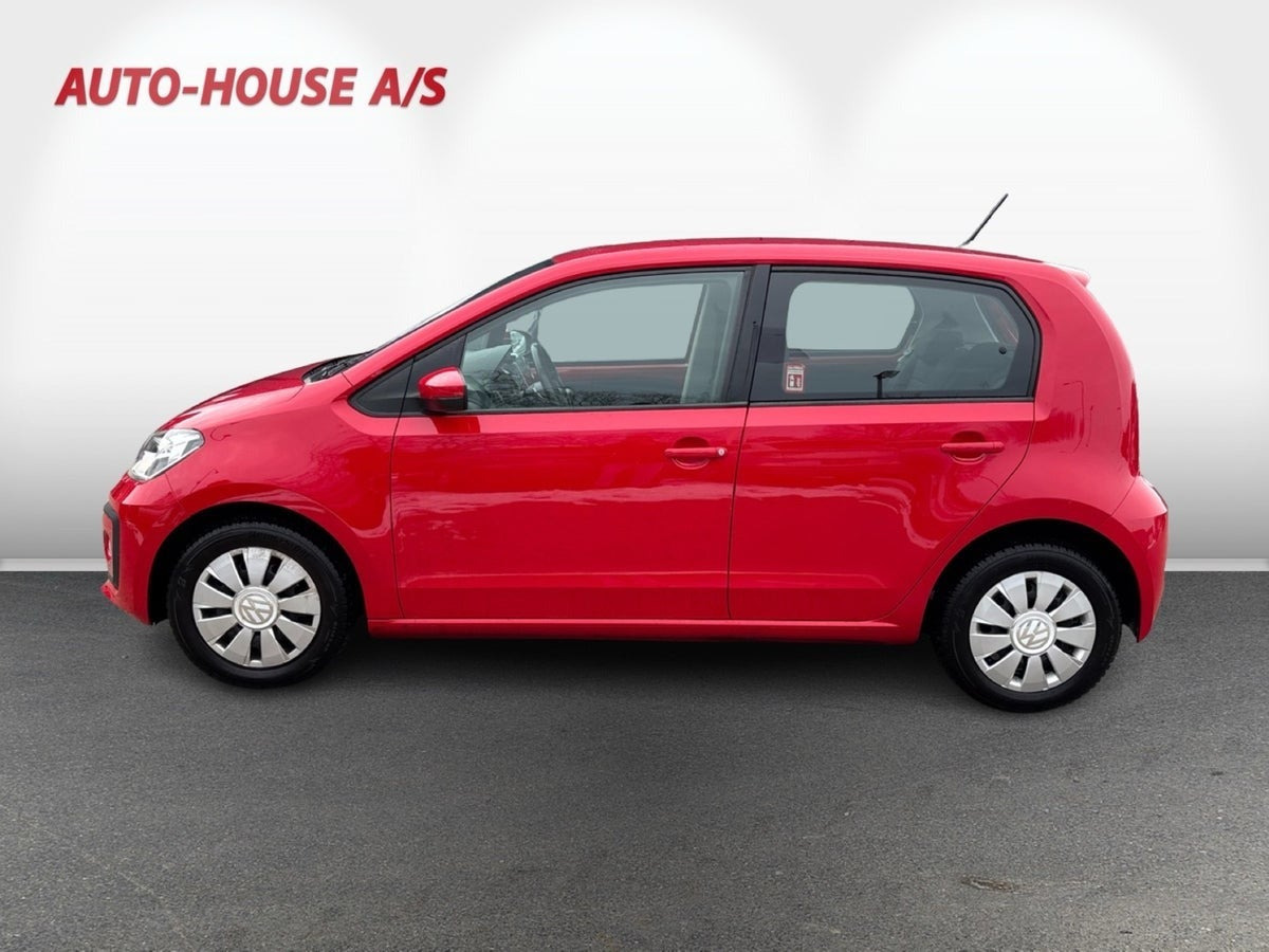 Rød VW UP! fra 2019