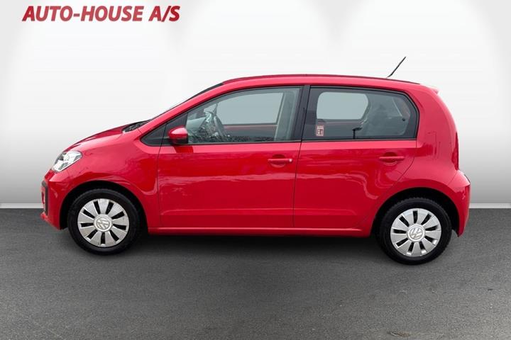 Rød VW UP! fra 2019