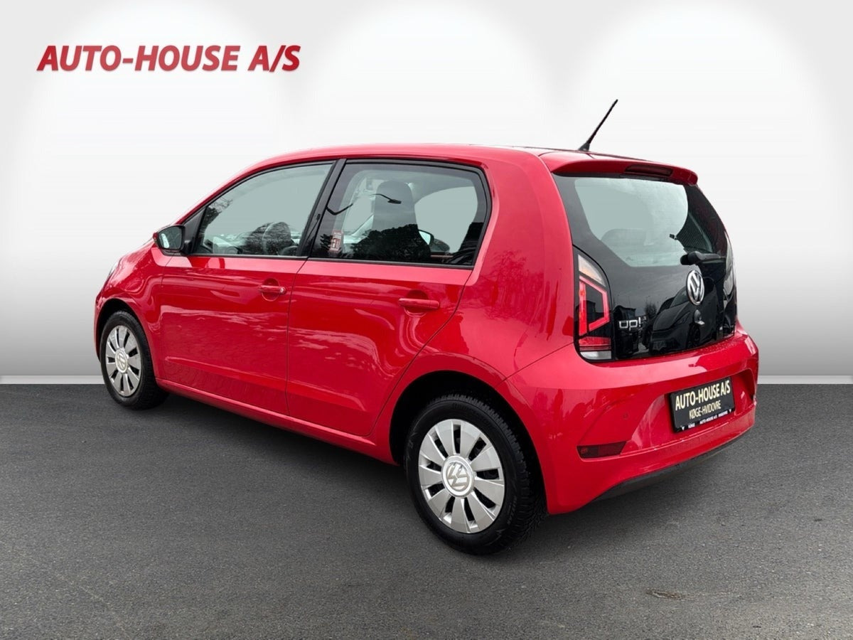 Rød VW UP! fra 2019