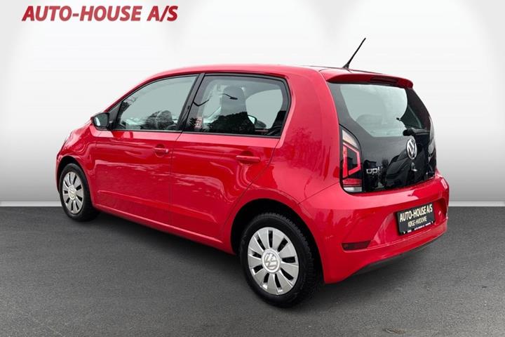 Rød VW UP! fra 2019