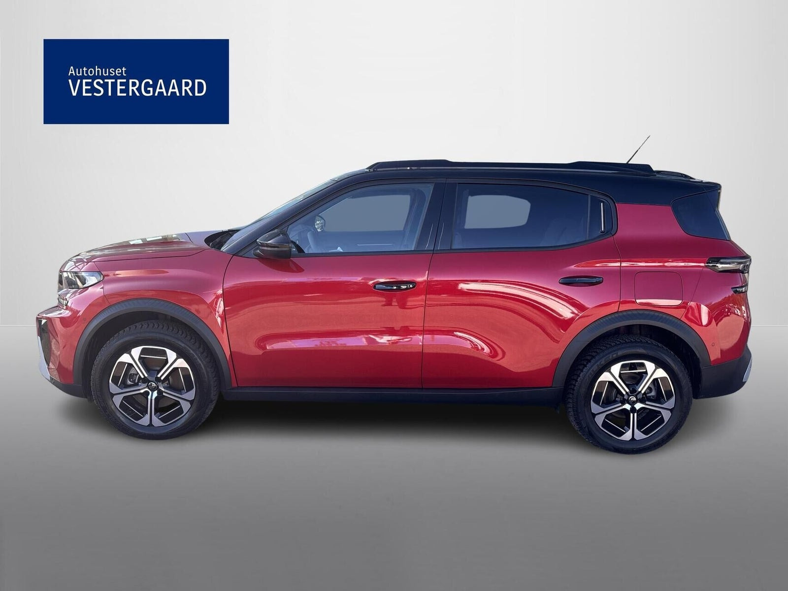 Rød Citroën e-C3 Aircross fra 2026