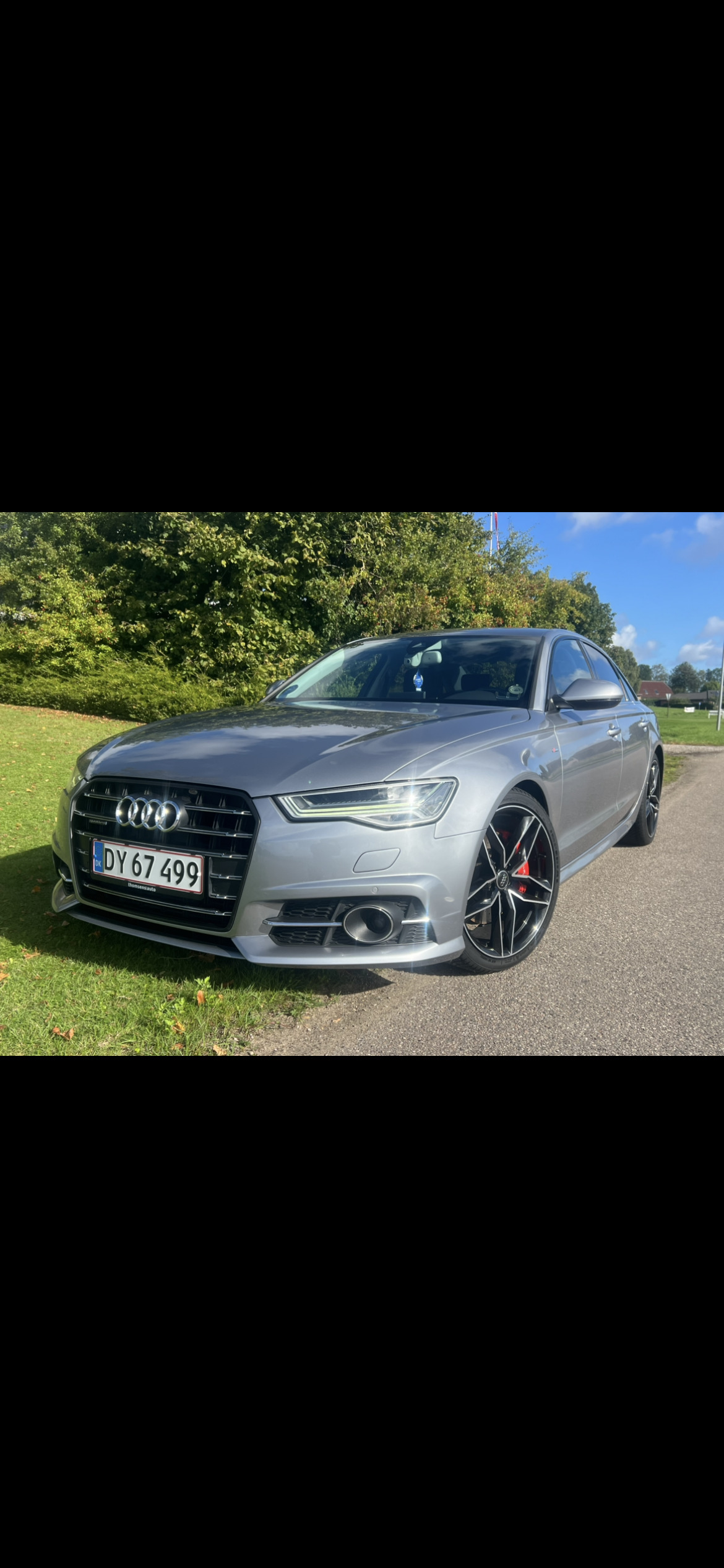Grå Audi A6 fra 2016