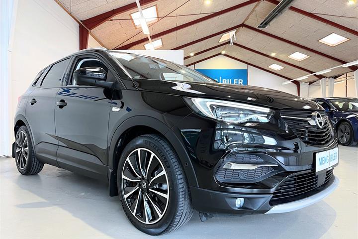 Sort Opel Grandland X fra 2021