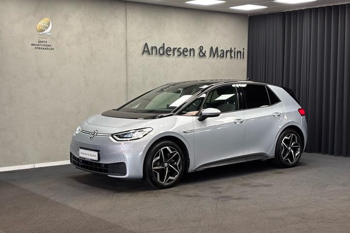 Sølv VW ID.3 fra 2020