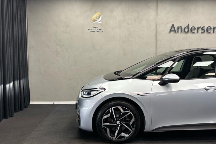 Sølv VW ID.3 fra 2020
