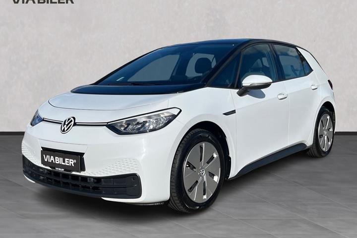 Hvid VW ID.3 fra 2021