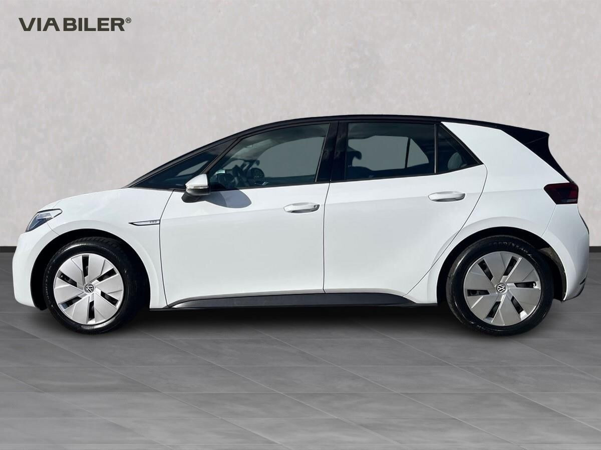 Hvid VW ID.3 fra 2021
