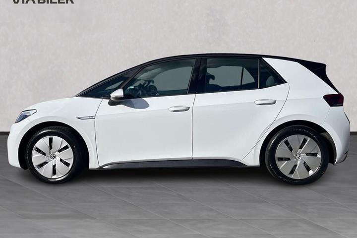 Hvid VW ID.3 fra 2021