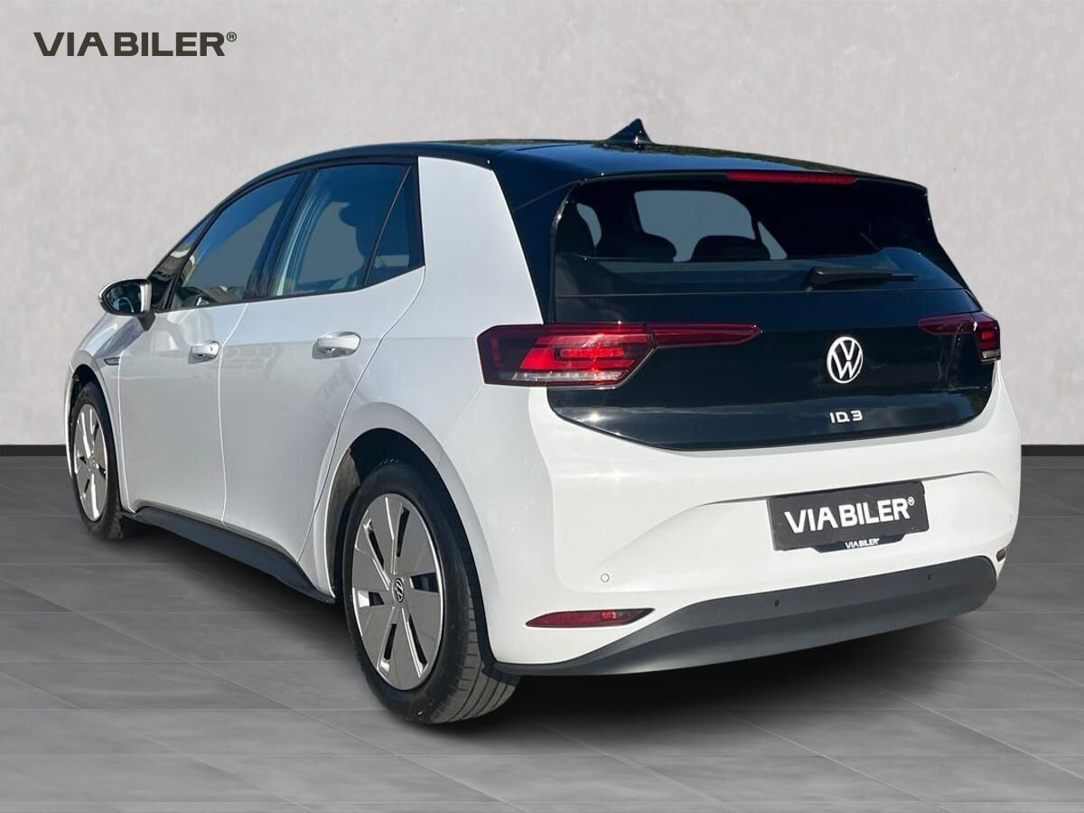 Hvid VW ID.3 fra 2021