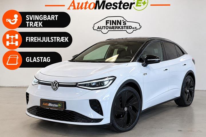 Hvid VW ID.5 fra 2023 set udefra