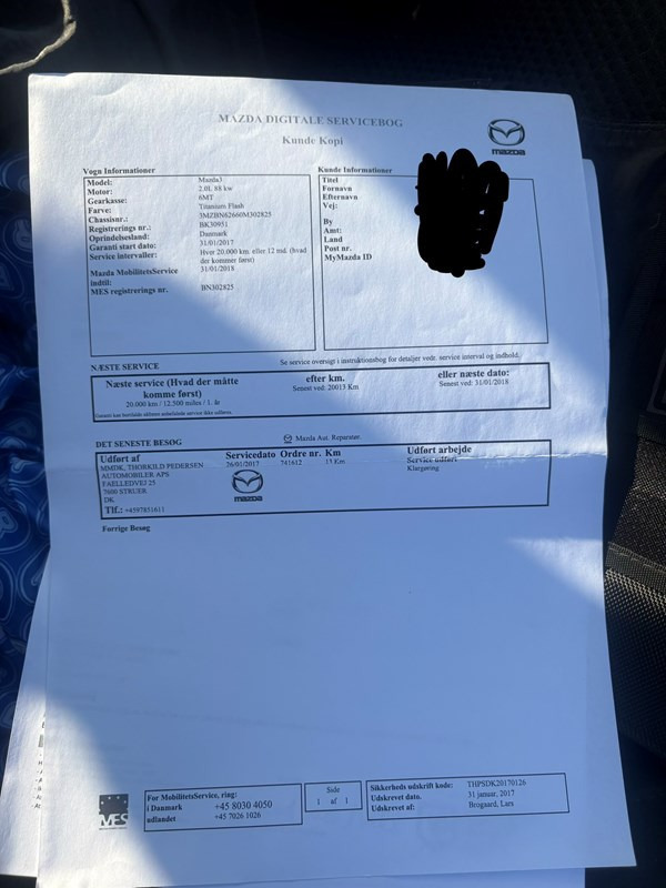 undefined Mazda 3 fra 2017
