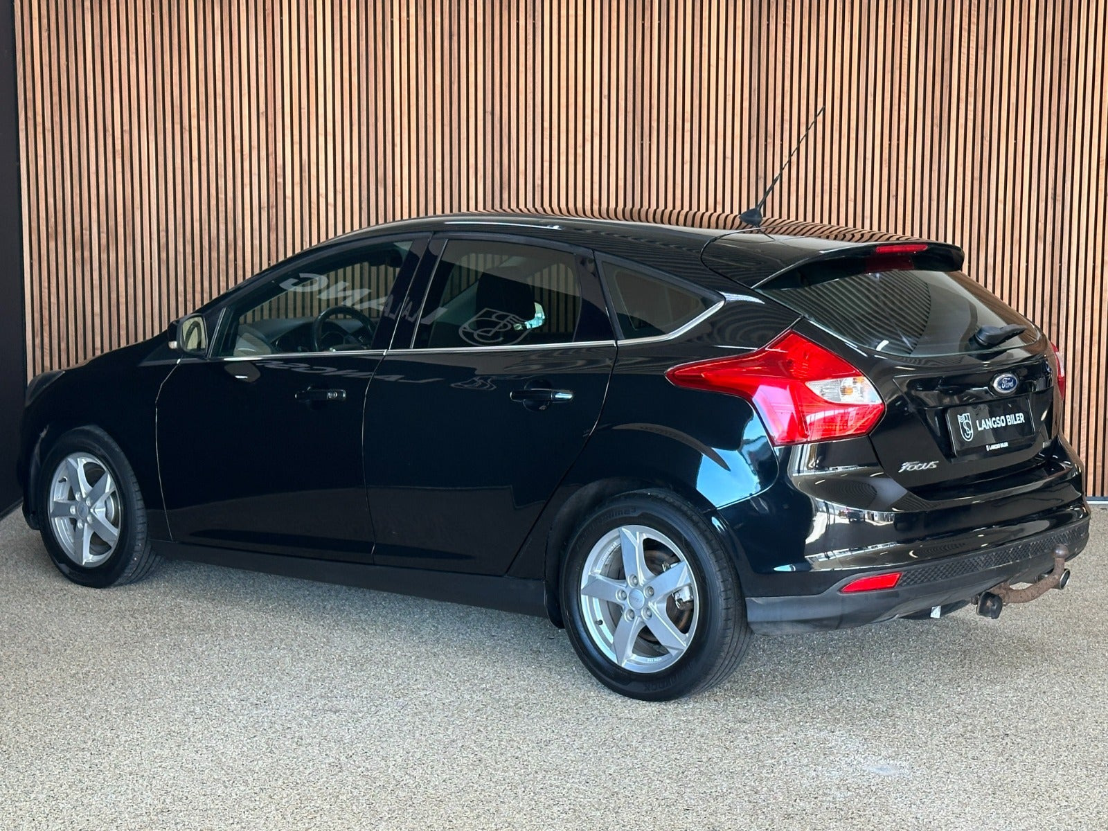 Sort Ford Focus fra 2012
