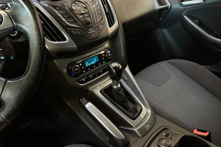 Sort Ford Focus fra 2012