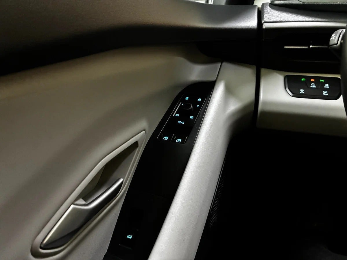 Blå Ford Explorer fra 2024