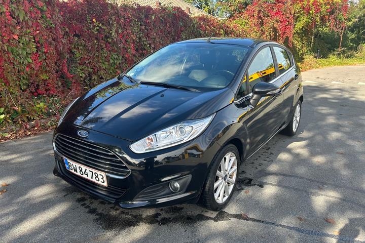 Sort Ford Fiesta fra 2017