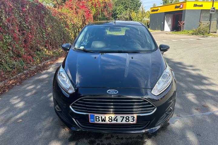 Sort Ford Fiesta fra 2017