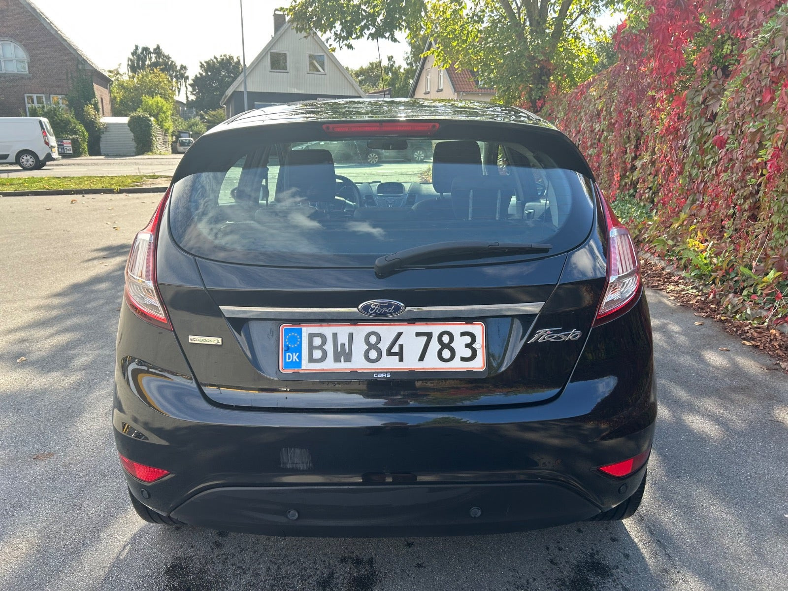 Sort Ford Fiesta fra 2017