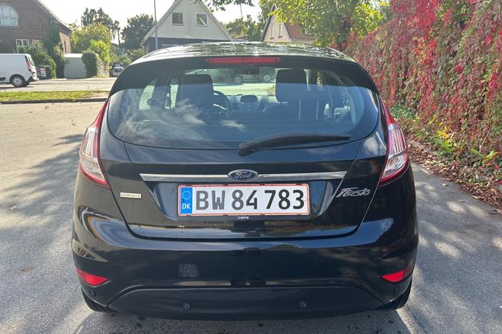 Sort Ford Fiesta fra 2017