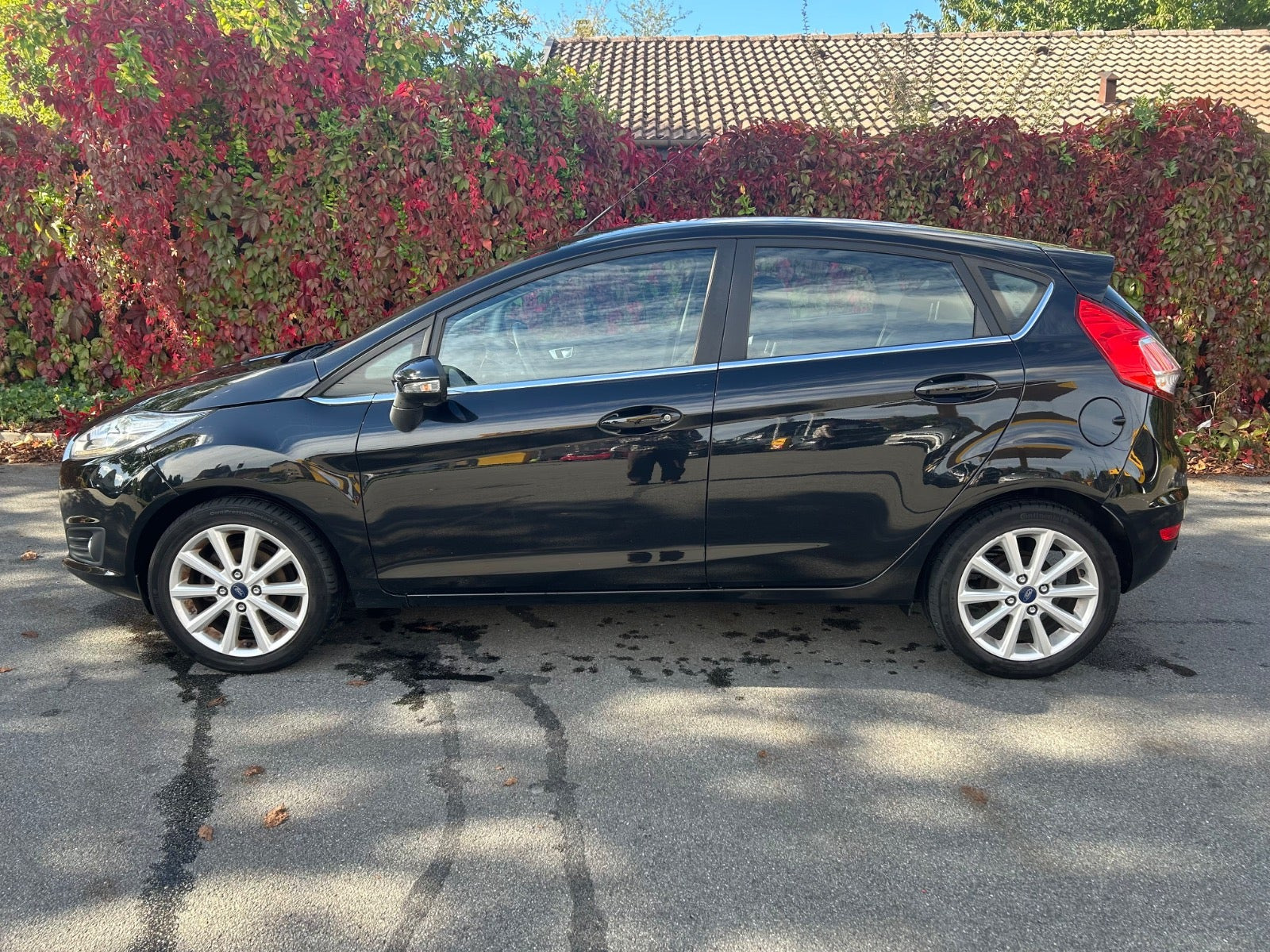 Sort Ford Fiesta fra 2017