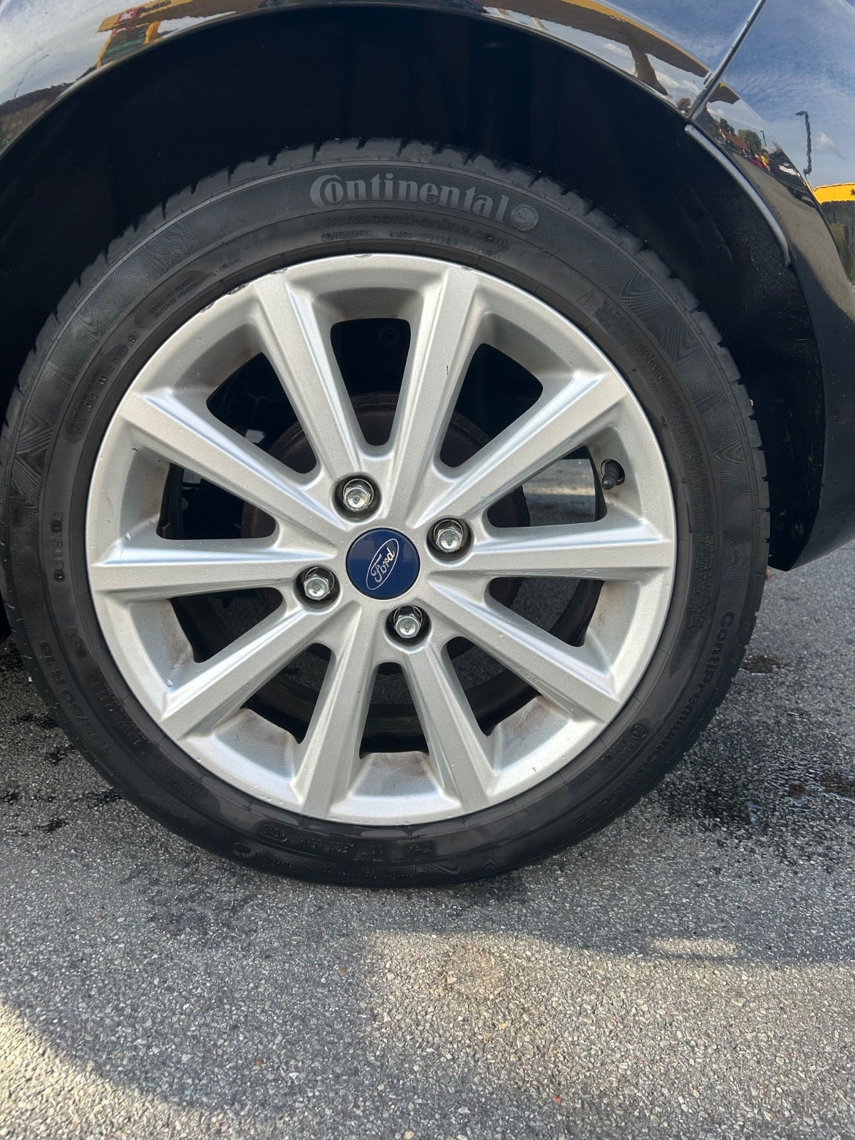 Sort Ford Fiesta fra 2017