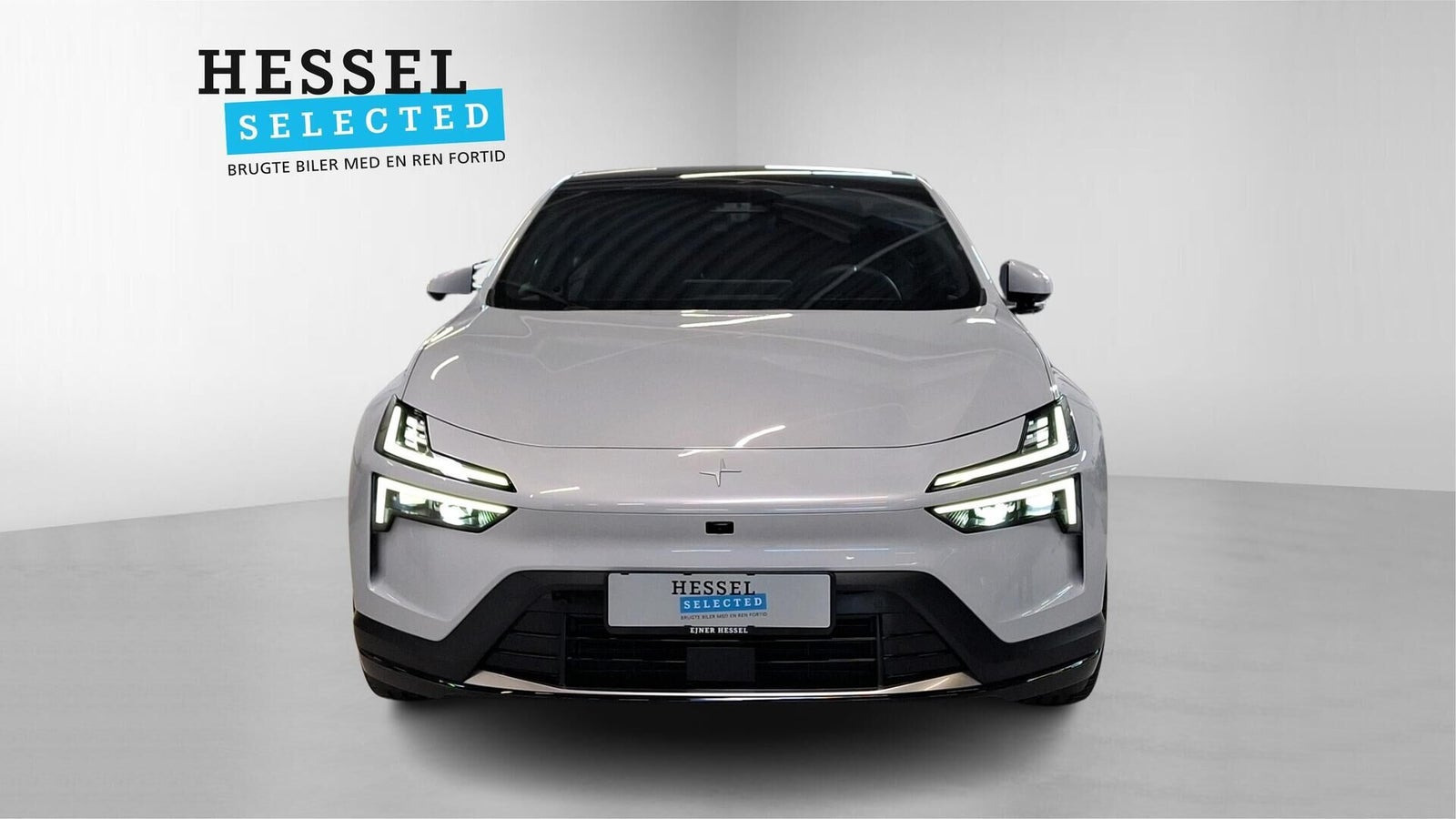 Hvid Polestar 4 fra 2025
