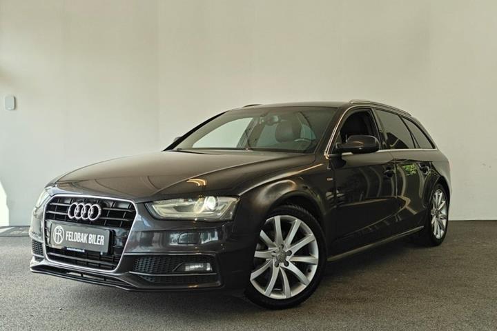 Grå Audi A4 fra 2014