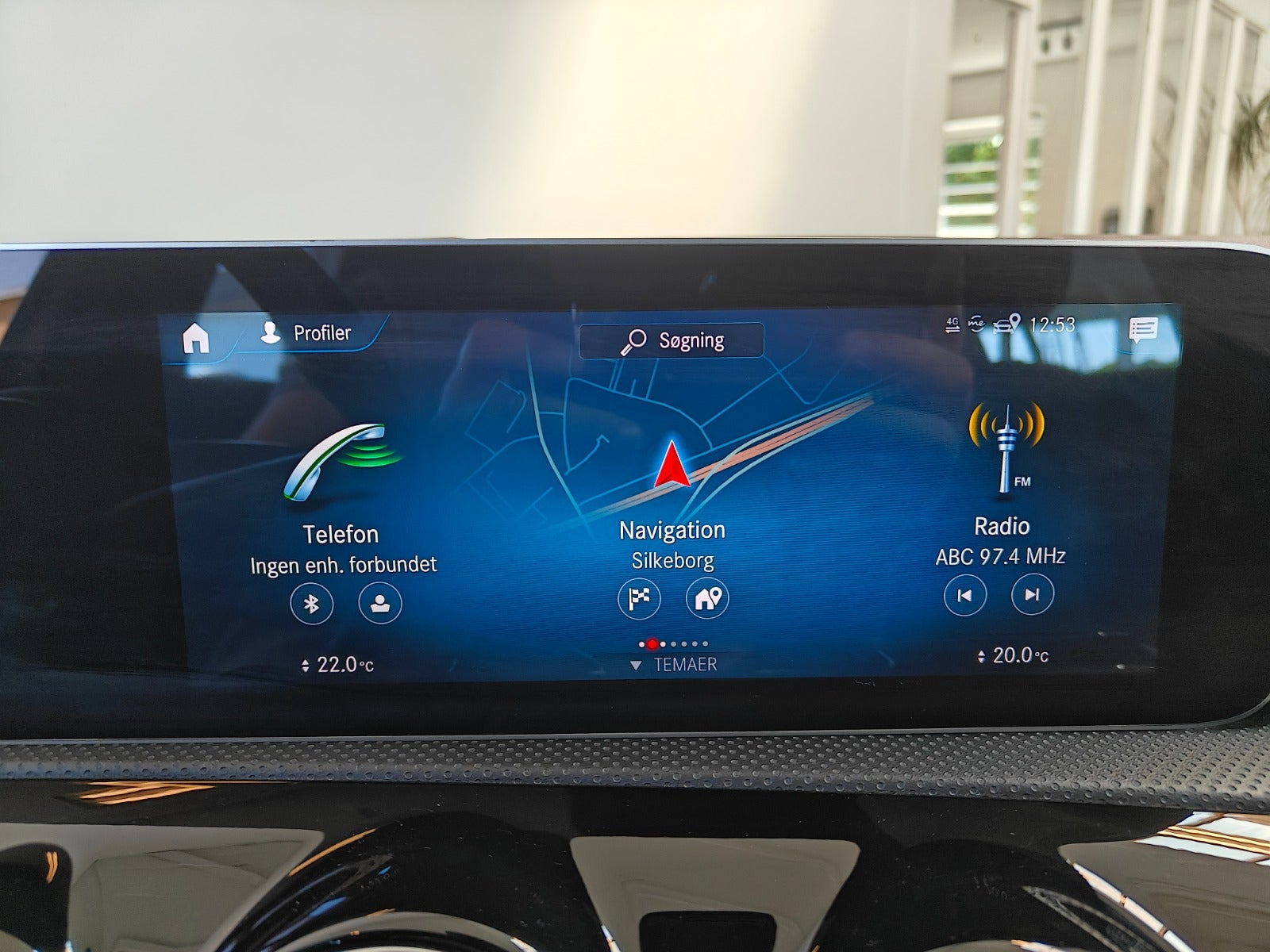 Grå Mercedes A200 fra 2018