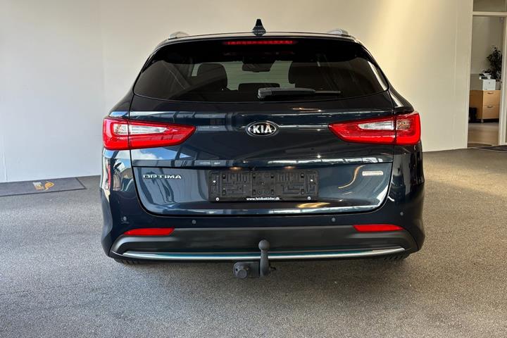 Blå Kia Optima fra 2018