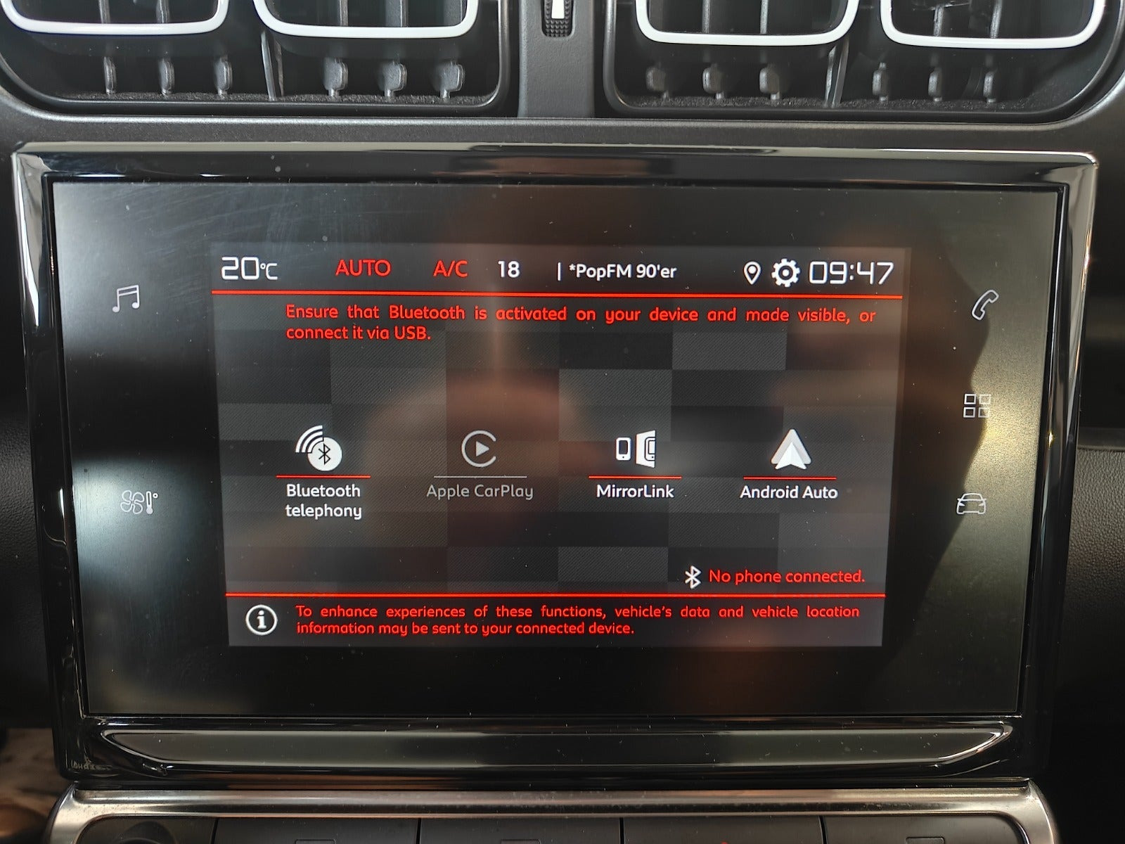 Grå Citroën C3 Aircross fra 2020