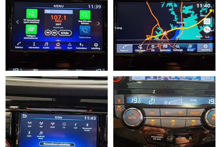 Grå Nissan Qashqai fra 2020