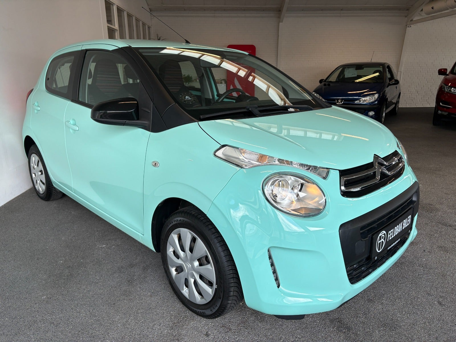 Blå Citroën C1 fra 2018