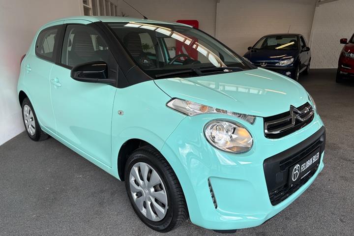 Blå Citroën C1 fra 2018