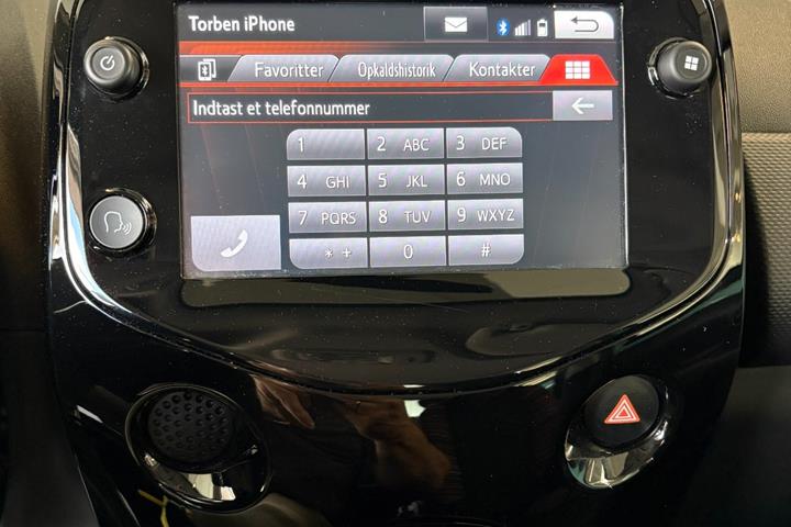 Blå Citroën C1 fra 2018