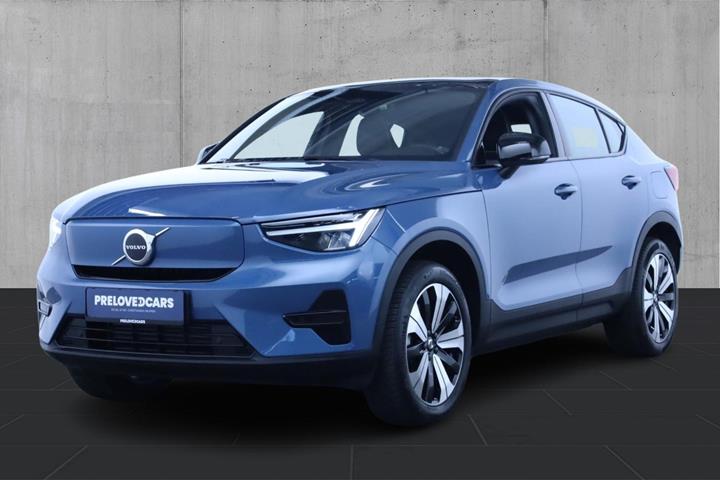 Blå Volvo C40 fra 2023