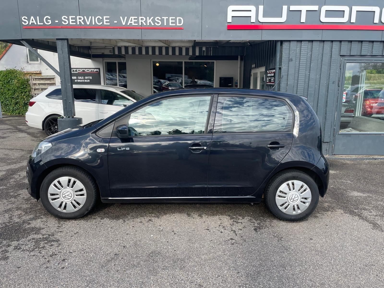 Grøn VW UP! fra 2014
