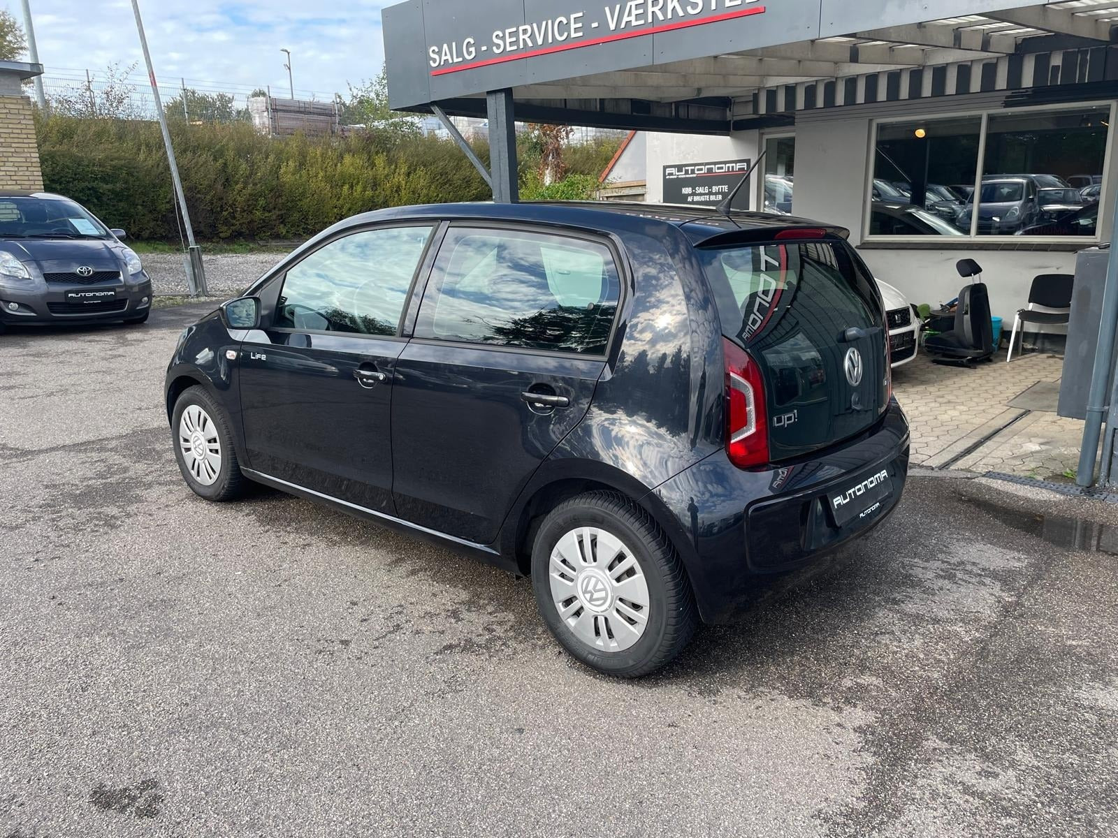 Grøn VW UP! fra 2014