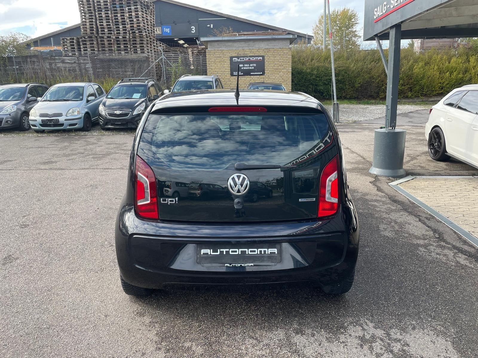 Grøn VW UP! fra 2014