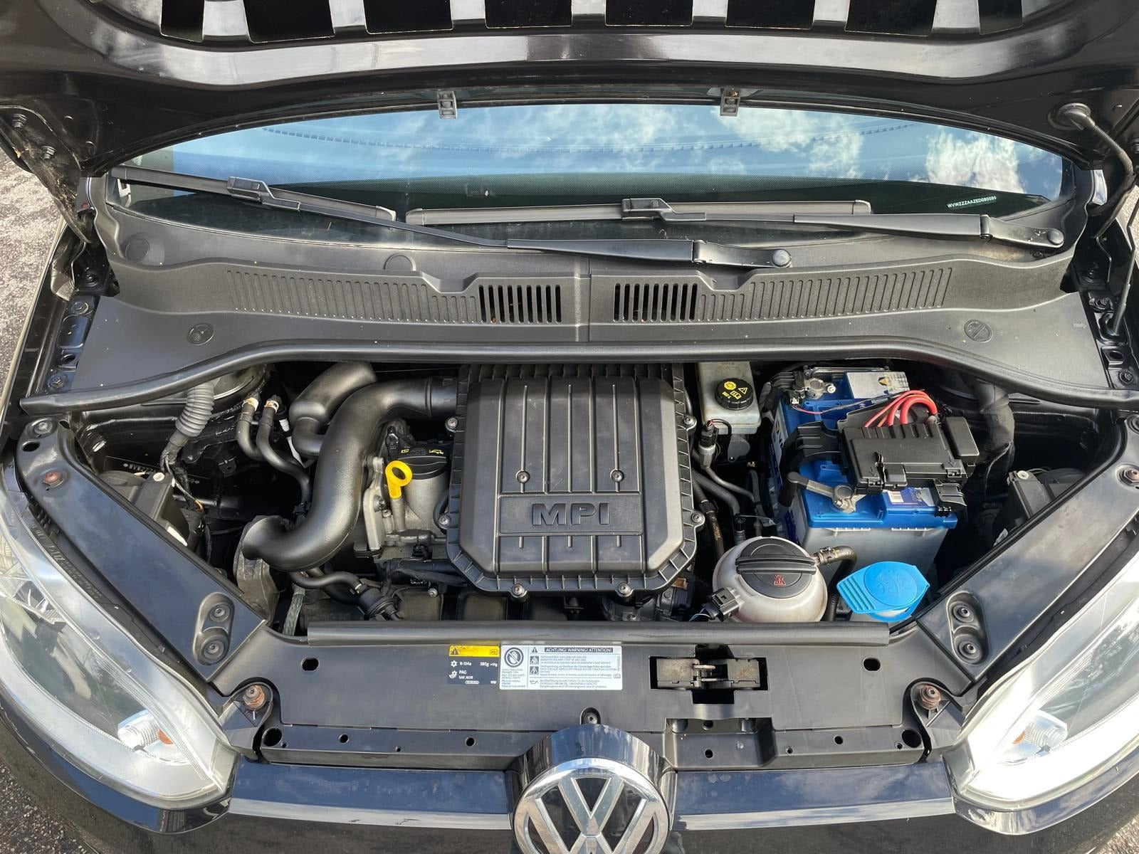 Grøn VW UP! fra 2014