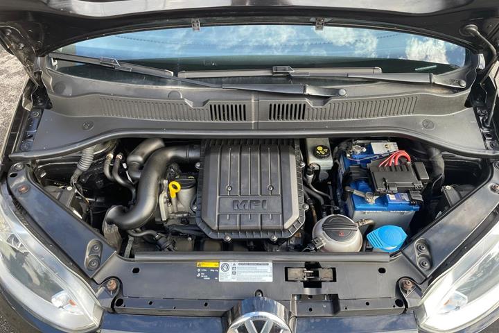 Grøn VW UP! fra 2014