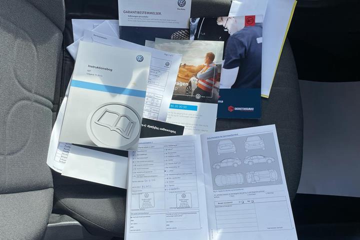 Grøn VW UP! fra 2014