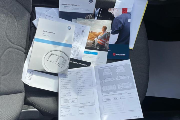 Grøn VW UP! fra 2014