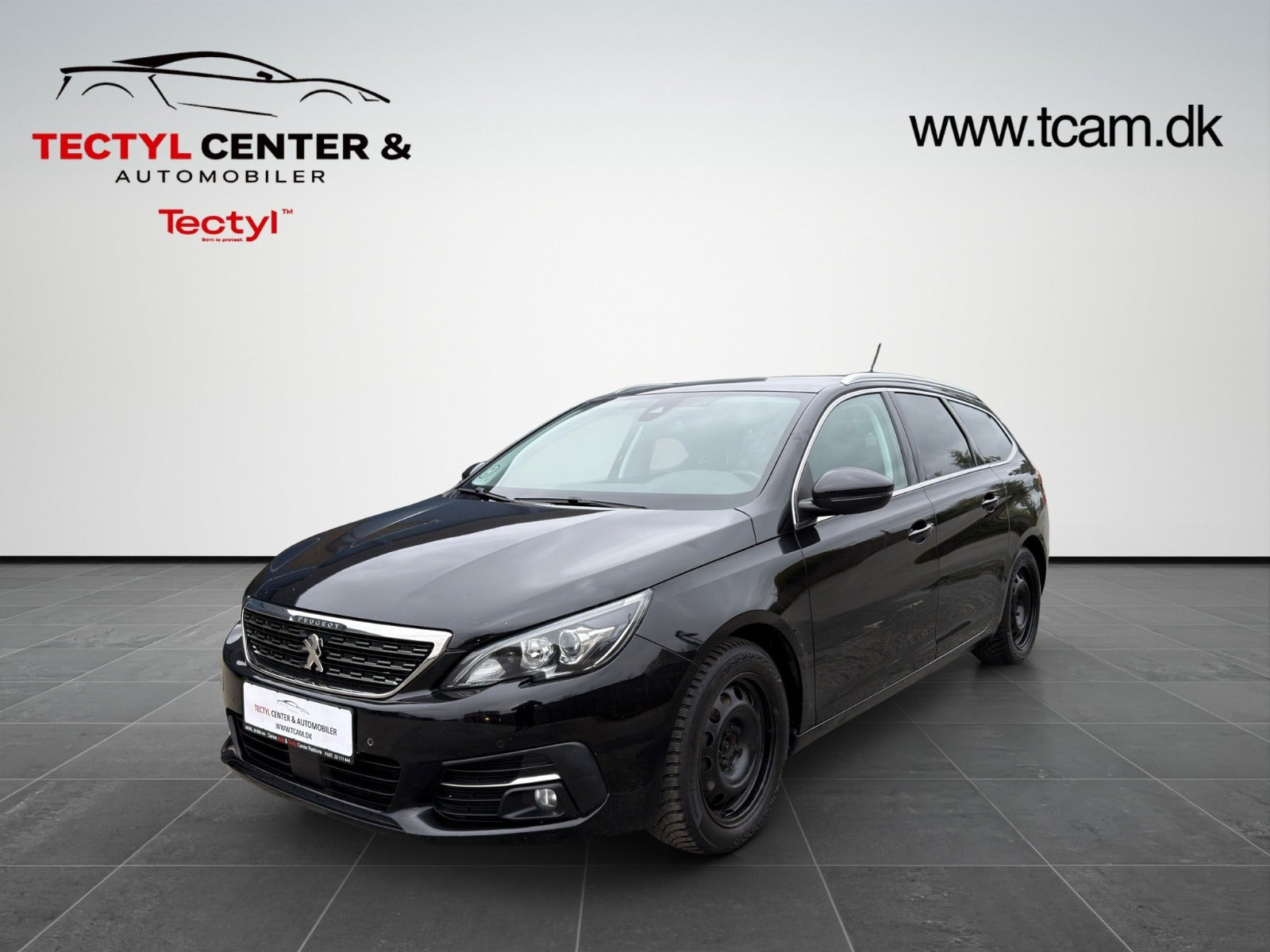Sort Peugeot 308 fra 2019
