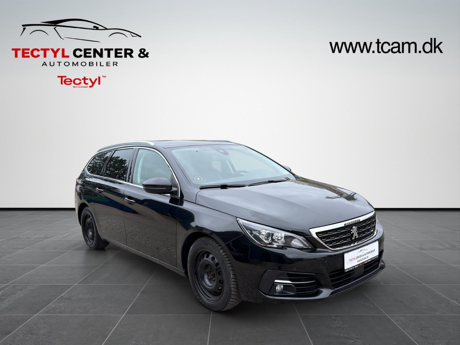 Sort Peugeot 308 fra 2019