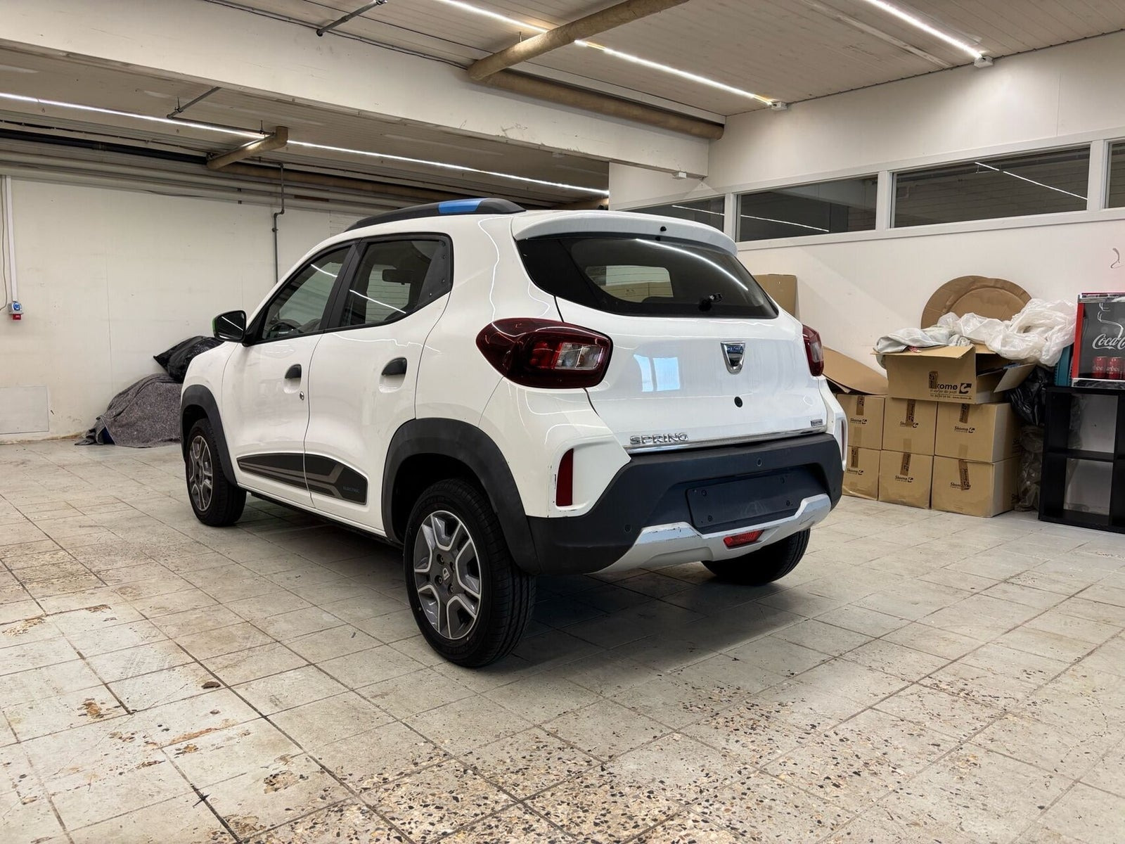 Hvid Dacia Spring fra 2021