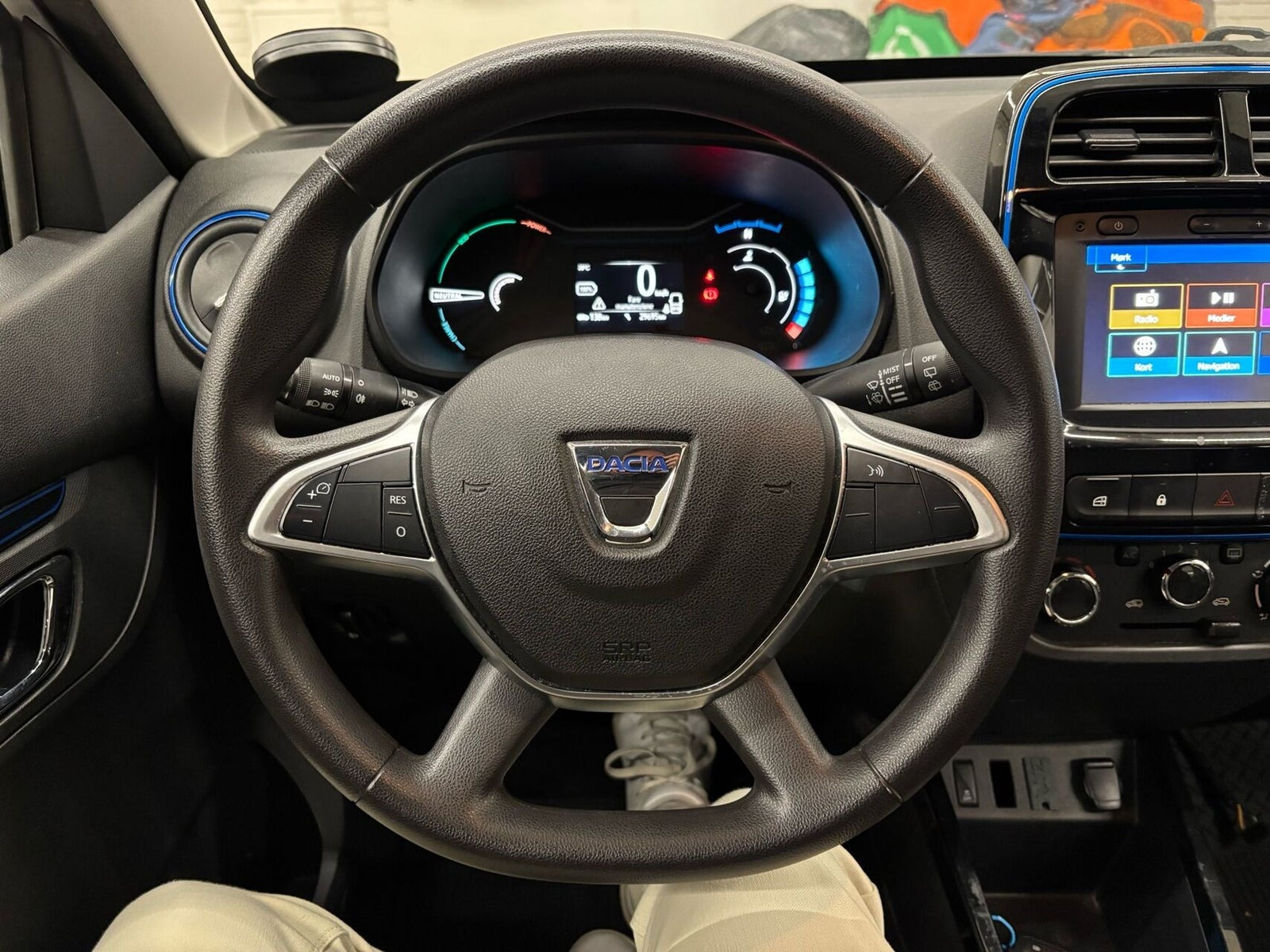 Hvid Dacia Spring fra 2021