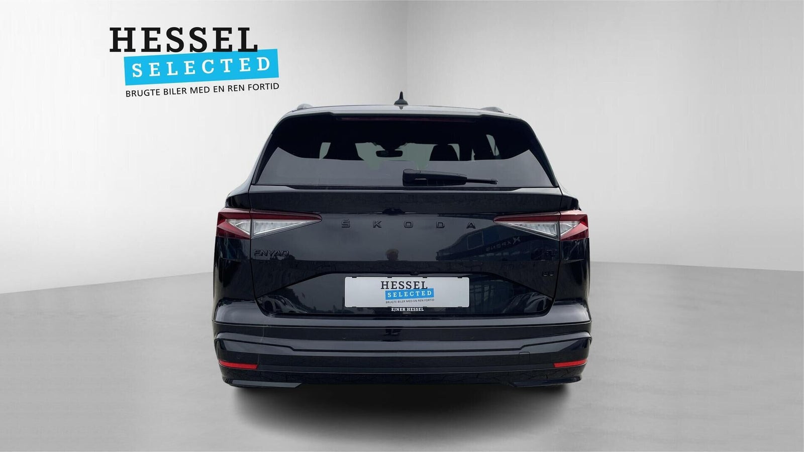 Sort Skoda Enyaq fra 2022