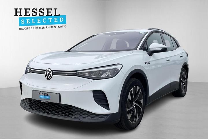 Hvid VW ID.4 fra 2023 set udefra